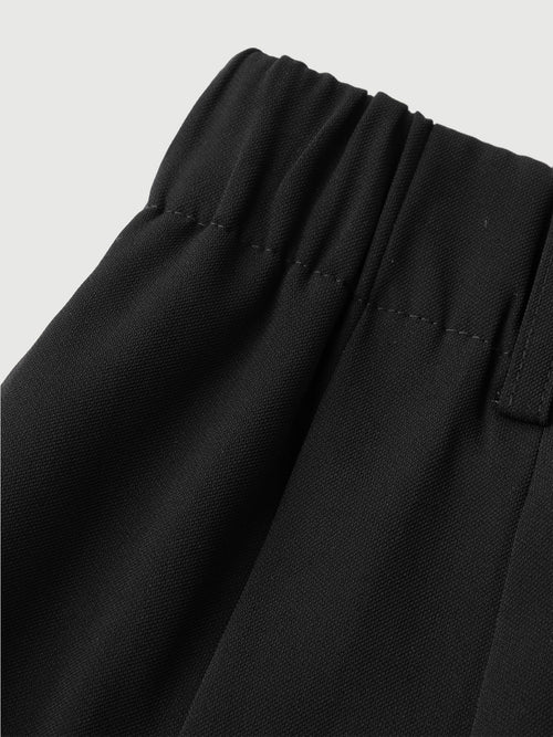 Load image 1 in gallery view. Smooth casual black pants