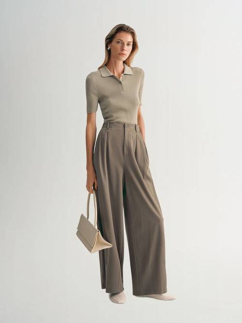 Load image 1 in gallery view. Coffee brown pants