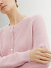 Cardigan casual en laine de mouton peony