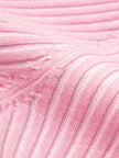 Pull à col rond Peony - rose