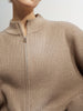 Pull en laine chocolat