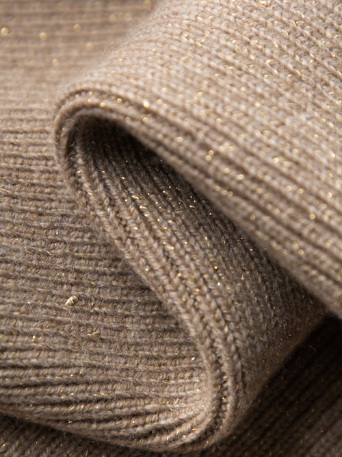 Load image 1 in gallery view. Chocolate wool sweater