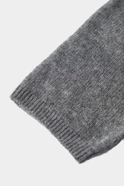 Load image 1 in gallery view. Lightweight Cashmere-Silk Short-Sleeve Sweater