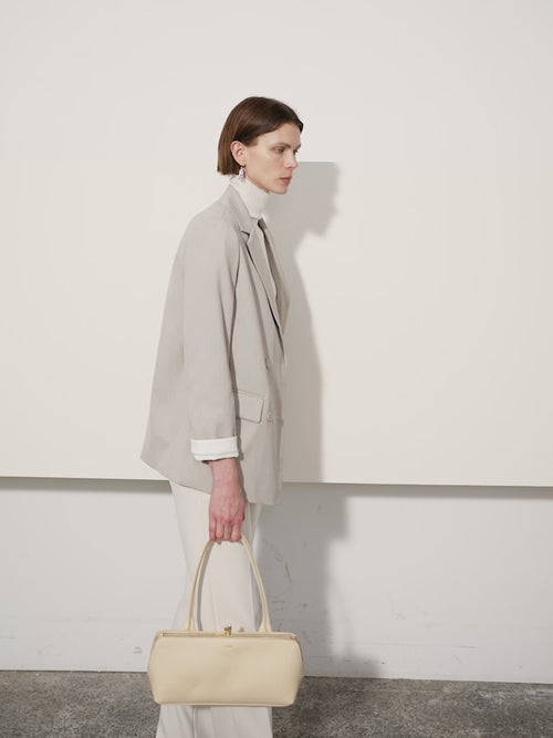 Charger l'image 1 dans la galerie. Blazer beige clair
