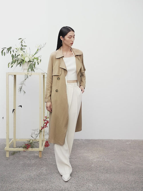 Load image 1 in gallery view. Gaby trench coat