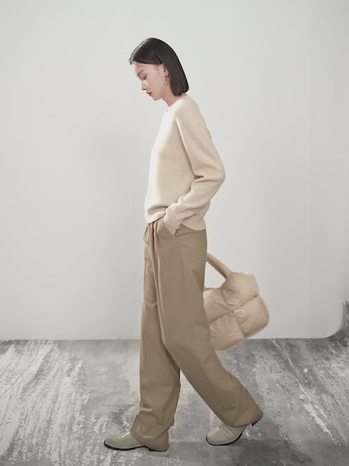Load image 1 in gallery view. Women's Winter Brown Wide Leg Stable Trousers