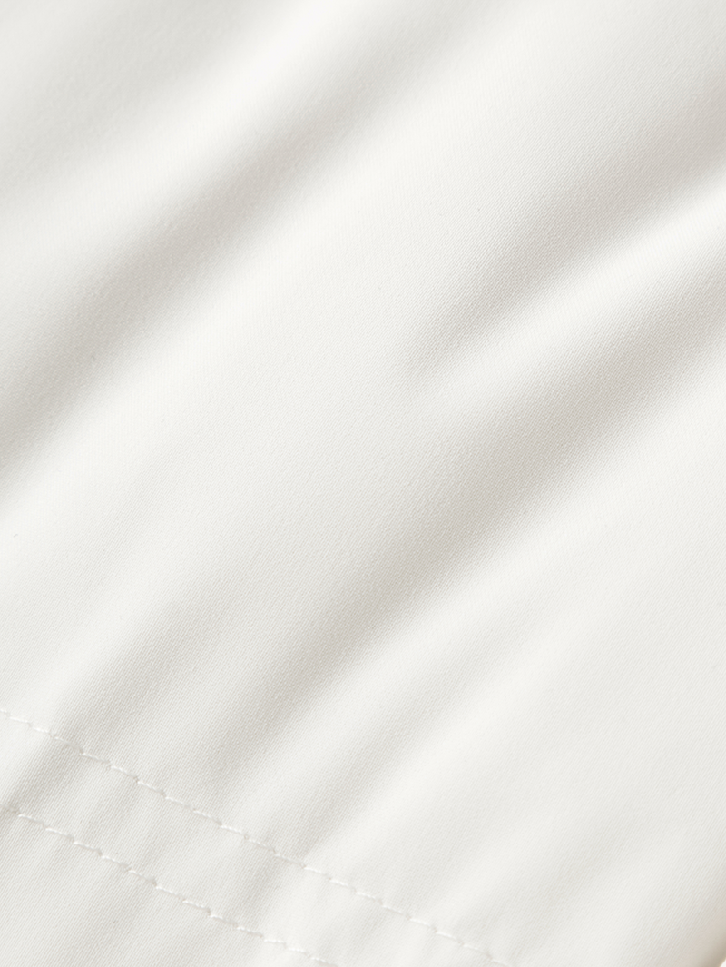 Women's White Waterproof Goose Long Puffer Jacket