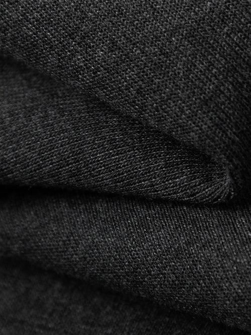 Charger l'image 1 dans la galerie. Women's Dark Gray Straight Woolen Short Skirt