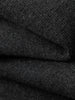 Women's Dark Gray Straight Woolen Short Skirt