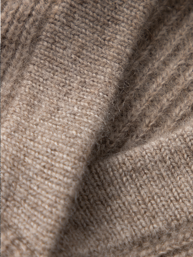 Relaxed Fit Cashmere Hoodie