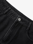 Women's Black Skinny Fit Mid Waist Jeans